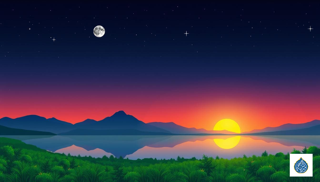 🌙☀️ كيف يؤثر إيلاج الليل والنهار في حياتنا؟ تأملات إيمانية وعلمية!