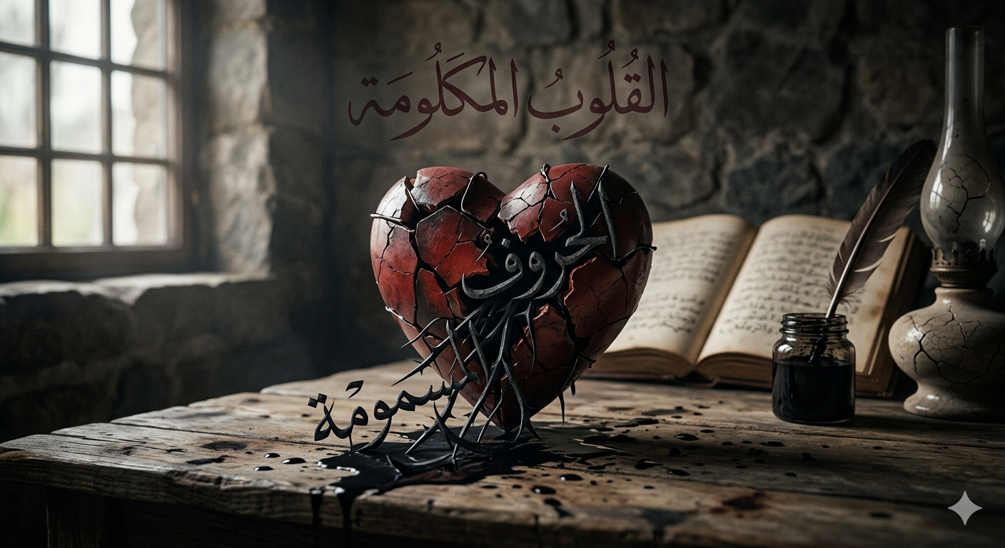 القلوب المكلومة والحروف المسمومة
