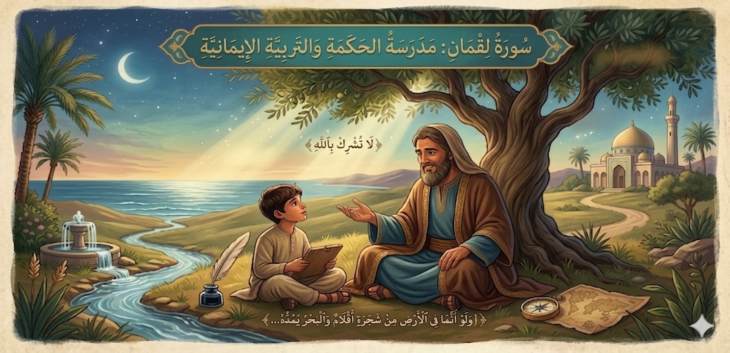 سورة لقمان: مدرسة الحكمة والتربية الإيمانية