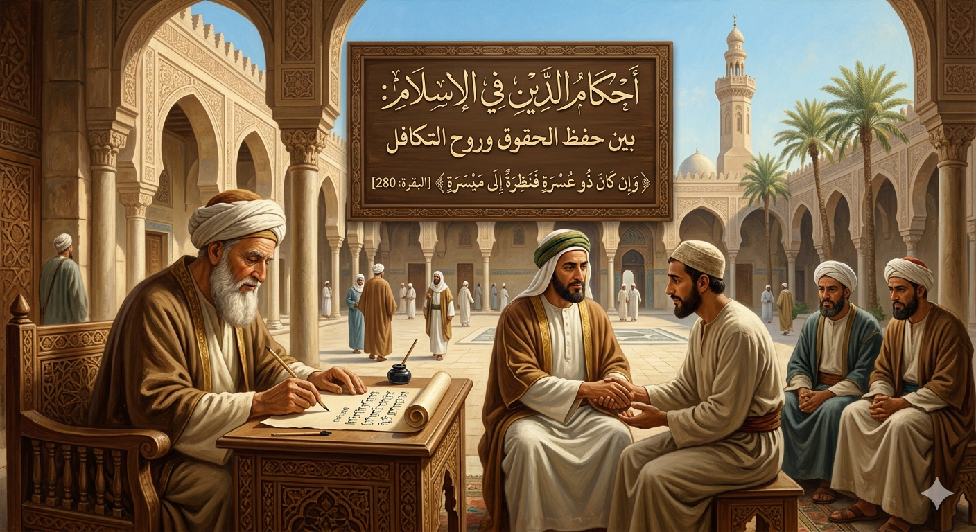 أحكام الدَّين في الإسلام: بين حفظ الحقوق وروح التكافل