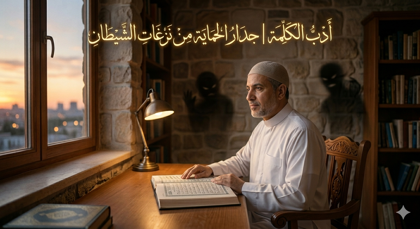 أدب الكلمة | جدار الحماية من نزغات الشيطان