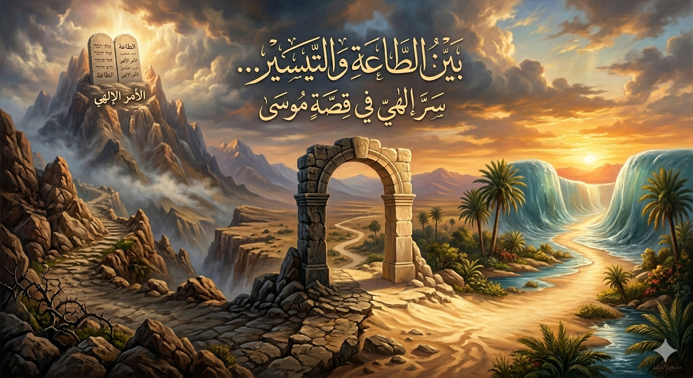 بين الطاعة والتيسير… سرّ إلهي في قصة موسى