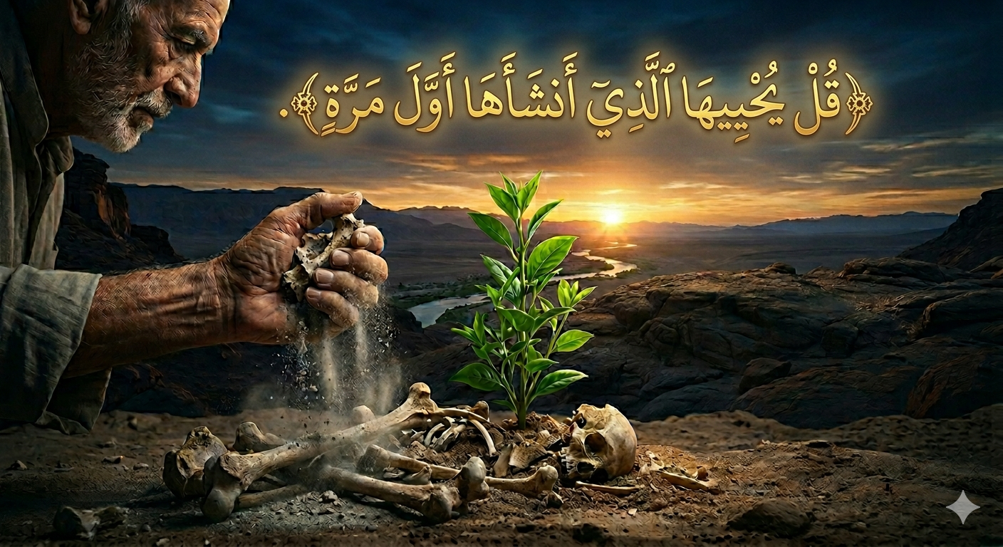 برهان الرميم: حين يسقط القياس البشري أمام قدرة الخالق