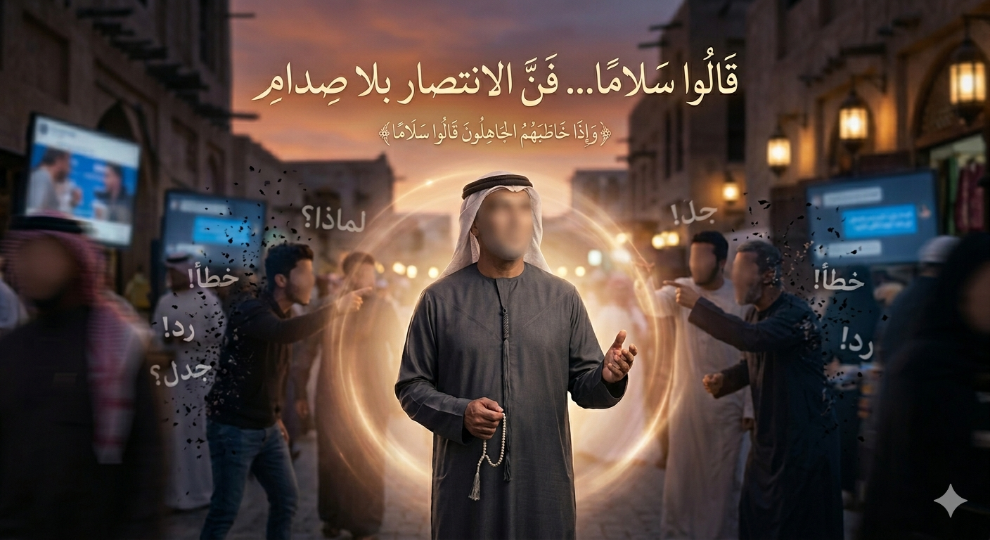 قالوا سلامًا… فنّ الانتصار بلا صِدام