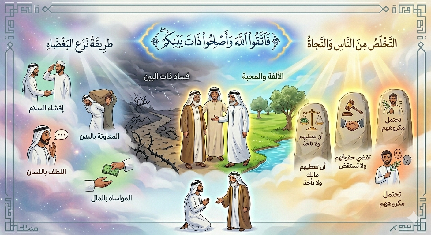 السلام النفسي: ثلاث خصال شديدة لكنها تنجيك