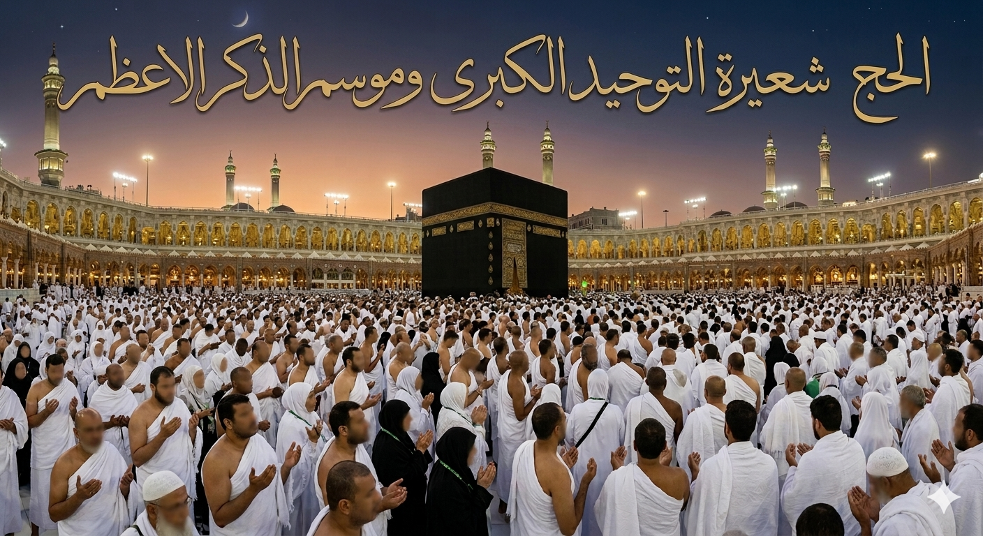 الحج… شعيرة التوحيد الكبرى وموسم الذكر الأعظم