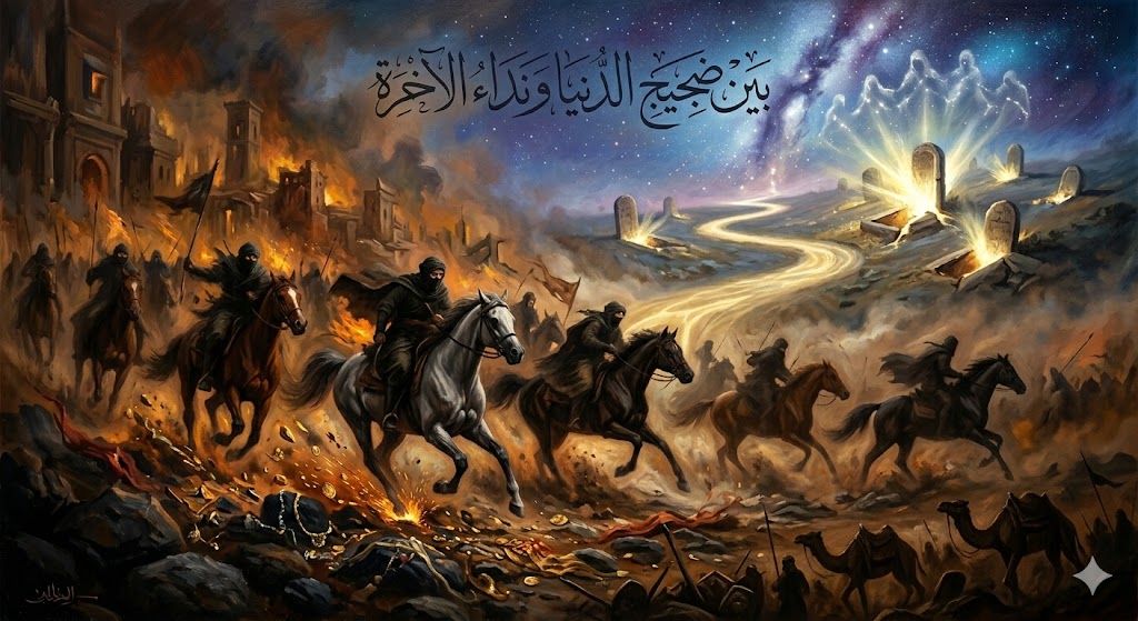 بين ضجيج الدنيا ونداء الآخرة