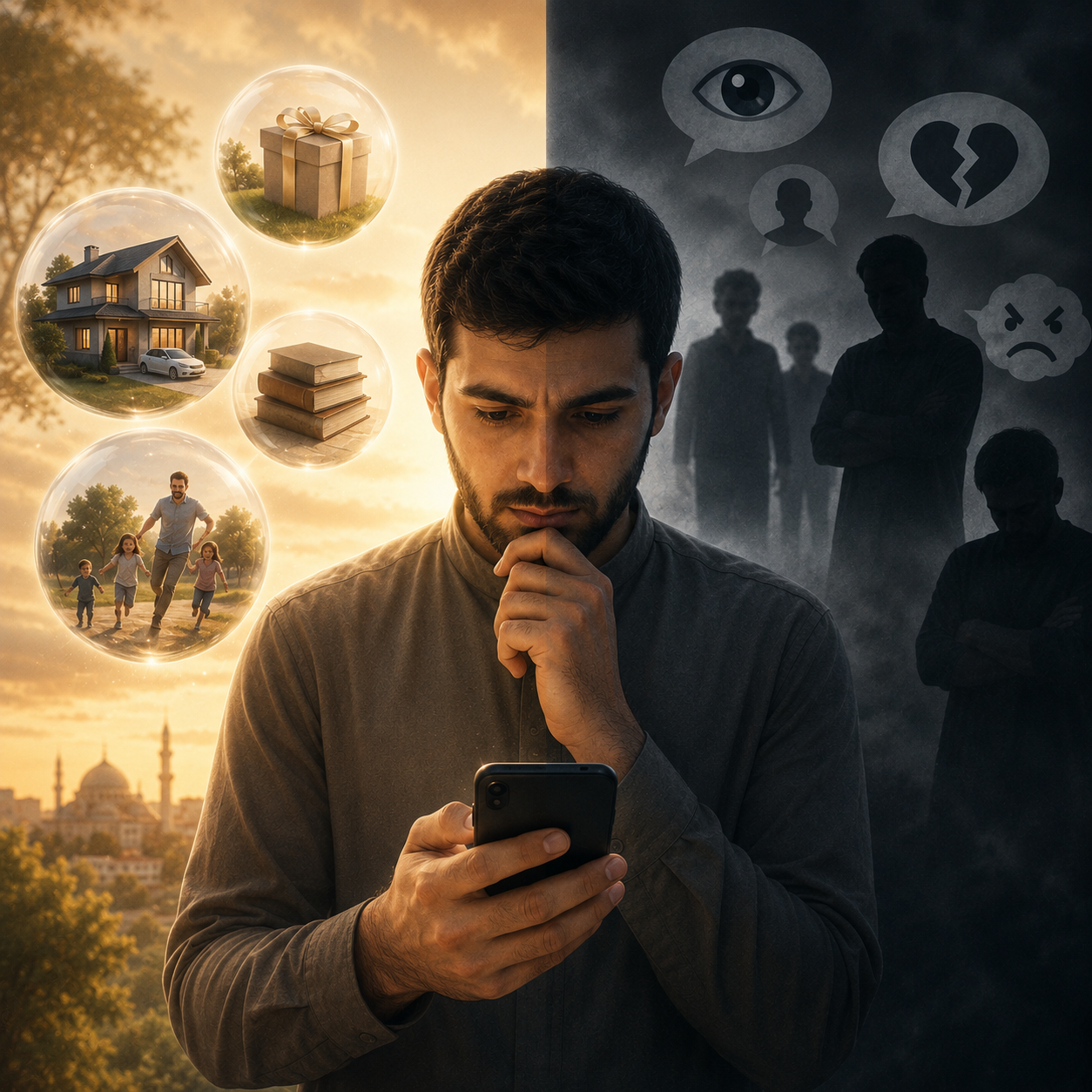 ﴿لَا تَقْصُصْ رُؤْيَاكَ﴾... لحظة قبل أن تضغط زر النشر
