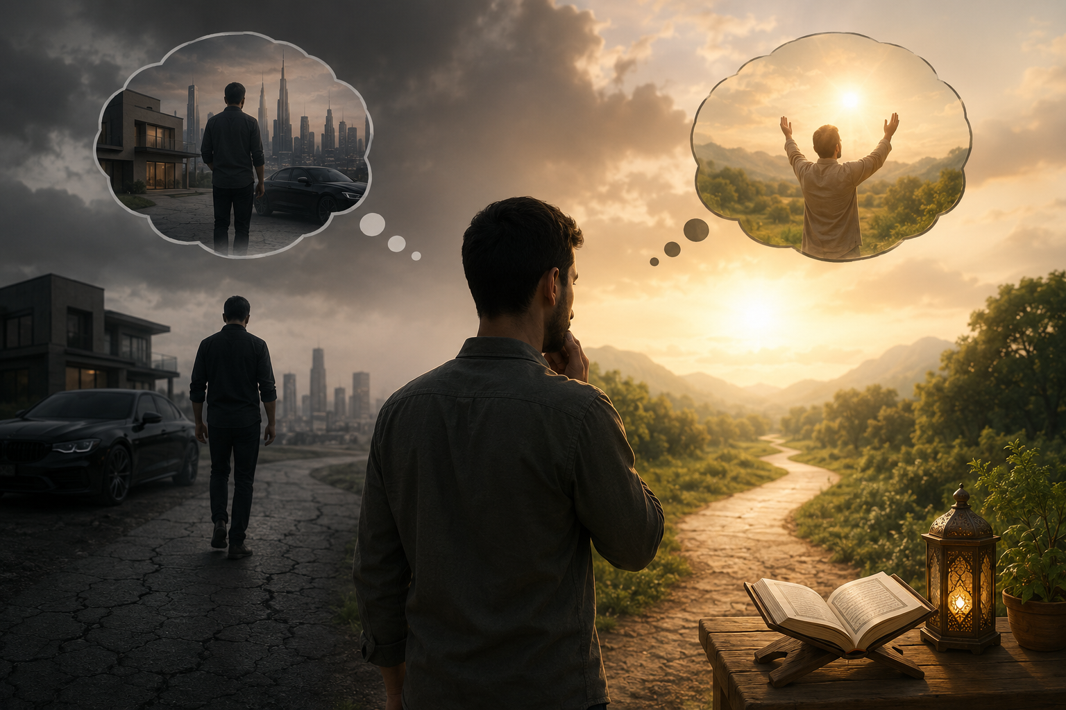 (ولا تتمنوا ما فضل الله به بعضكم علىٰ بعض)..احذر من هذه المقارنات 
